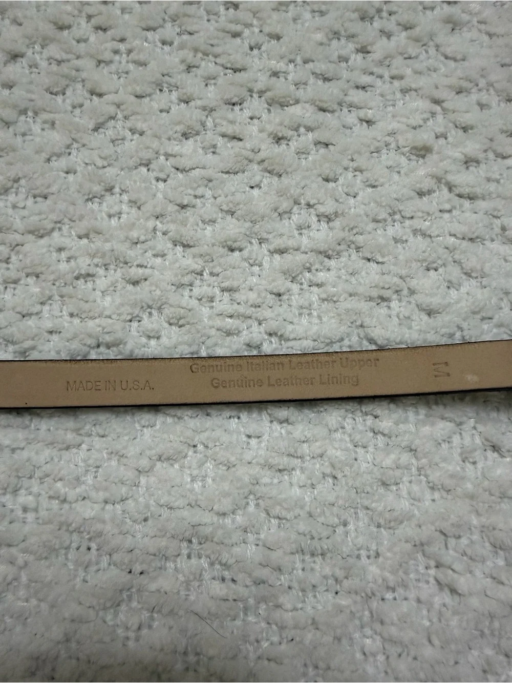 St. John Black Genuine Leather Waist Belt Women’s Size M